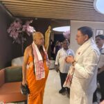 मुख्यमंत्री असम में नवनिर्वाचित सरकार के शपथ ग्रहण समारोह में सम्मिलित हुए